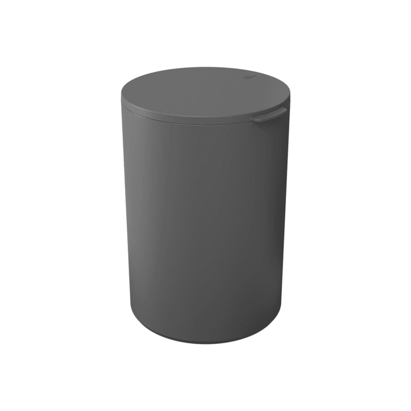 Lixeira com Tampa Serene 5L Cinza Coza