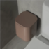 Lixeira de Piso/ Parede Aura 6L Marrom OU 