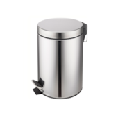 Lixeira Inox com Pedal 3L Casa Ok