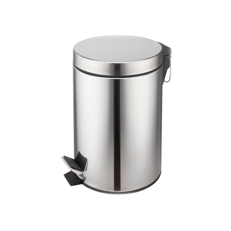 Lixeira Inox com Pedal 3L Casa Ok