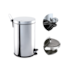 Lixeira Inox com Pedal e Balde 12L Brinox