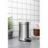 Lixeira Inox com Pedal e Balde 12L Brinox