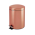 Lixeira Inox Rose Gold com Pedal 5L Casa Ok