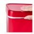 Lixeira Plástica de Pia 3L Vermelha Ordene