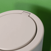 Lixeira Press Flora 5 Litros Areia Coast Coza