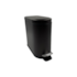 Lixeira Retangular Slim 5L Preta Casa Ok