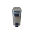 Lixeira Retangular Slim 6L Cromada Casa Ok