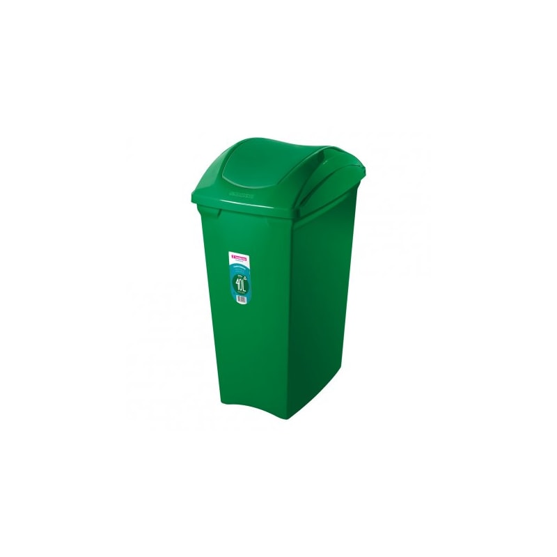 Lixeira Seletiva Verde 40 Litros Sanremo