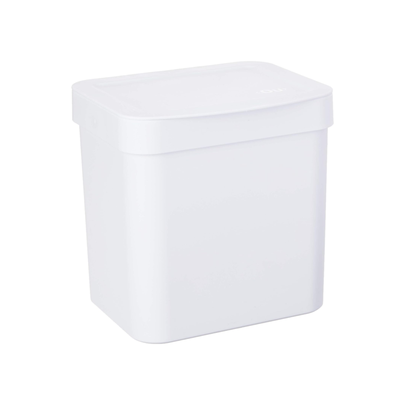  Lixeira Trium 4,7l Branco Ou