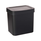 Lixeira Trium 4,7L Preto Martiplast