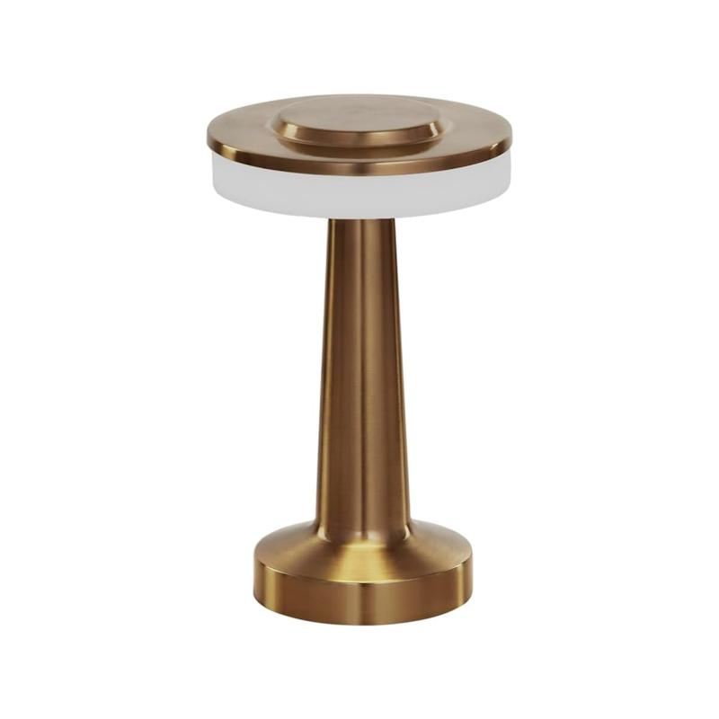 Luminária de Mesa Pharos Ouro Taschibra