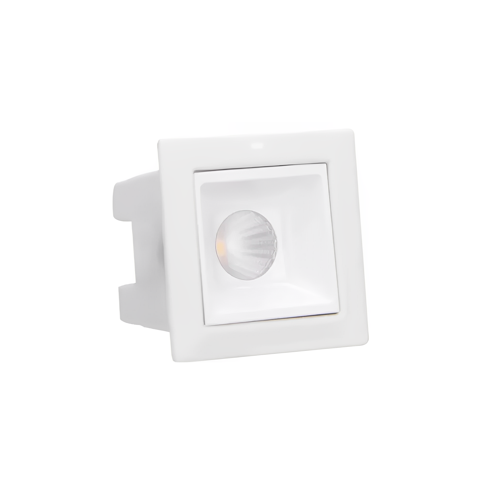 Luminária LED Linear Embutir 2W 2700K Branca Brilia Apotiguar