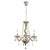 Lustre Classico Ambar 3xe14 42w Brozearte