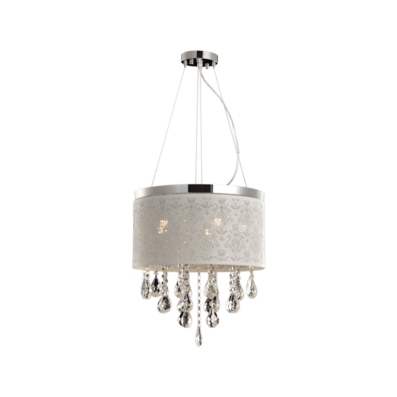 Lustre Duquesa Coroa Branco Fosco 5XG9 Avant