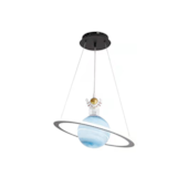 Lustre infantil Planeta Saturno Casa Ok