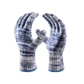 Luva Cottonflex Algodão DA10150 G Azul Danny