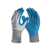 Luva Flexcut Azul com Cinza Tamanho G Danny