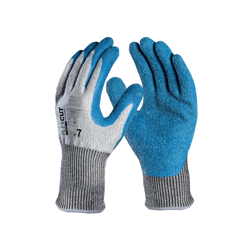 Luva Flexcut Azul com Cinza Tamanho G Danny 