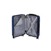 Mala de Bordo ABS 360° Azul Mor