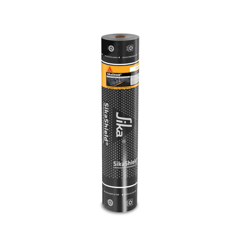 Manta Asfáltica para Impermeabilização P34 PE Tipo II 3mm 10 Metros Sika