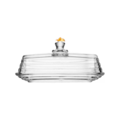 Manteigueira Little Bee 18cm x 9,5cm x 9cm Cristal Lyor