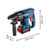 Martelete rompedor GBH180-LI 18V 2B e Maleta Bosch