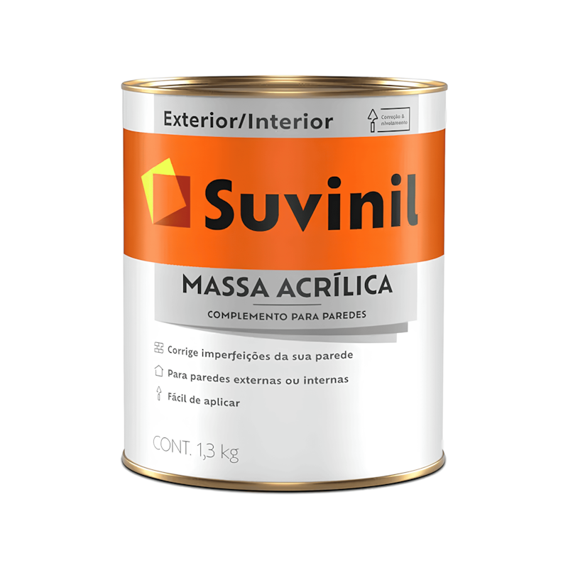 Massa Acrílica 1,3Kg Suvinil