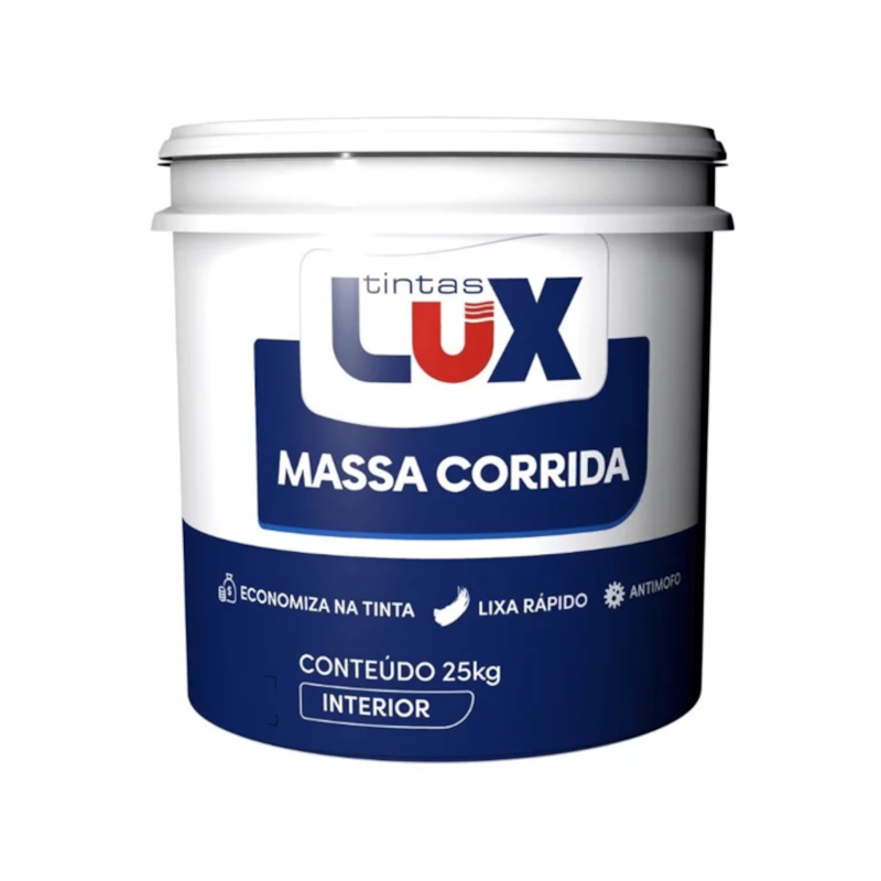 Massa Corrida 25Kg Tintas Lux