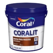 Massa para Madeira Nova Embalagem 6Kg Coral Massa para Madeira Nova Embalagem 6Kg Coral