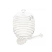 Meleira de Cristal com Pegador e Tampa Colméia 210ml Lyor