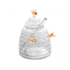 Meleira de Vidro Borossilicato com Pegador Lovely Bee 500ml Lyor