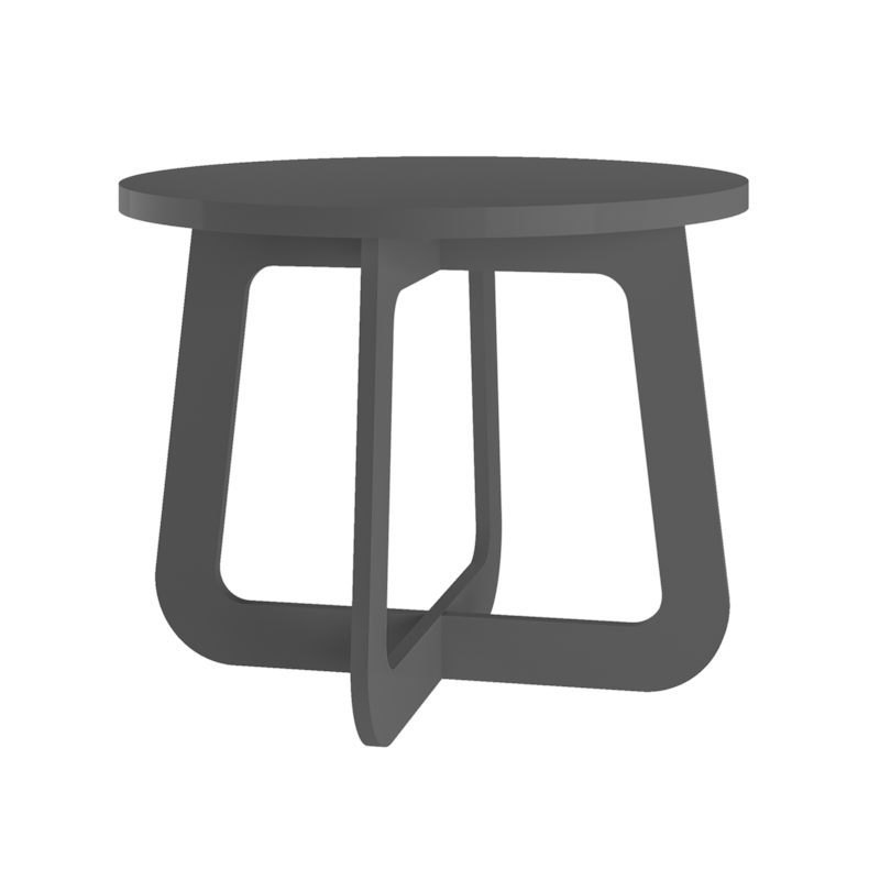 Mesa de Centro Jasmin Grafite Artely