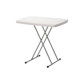 Mesa Dobrável 76cm Branco 3 Alturas Casa Ok Mesa Dobrável 76cm Branco 3 Alturas Casa Ok
