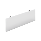 Mesa Dobrável Branca 1,5x40x90cm com Suporte Branco Prat-K
