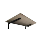 Mesa Dobravel Noqueira 1,5x40x90cm com Suporte Preto Prat-K Mesa Dobravel Noqueira 1,5x40x90cm com Suporte Preto Prat-K