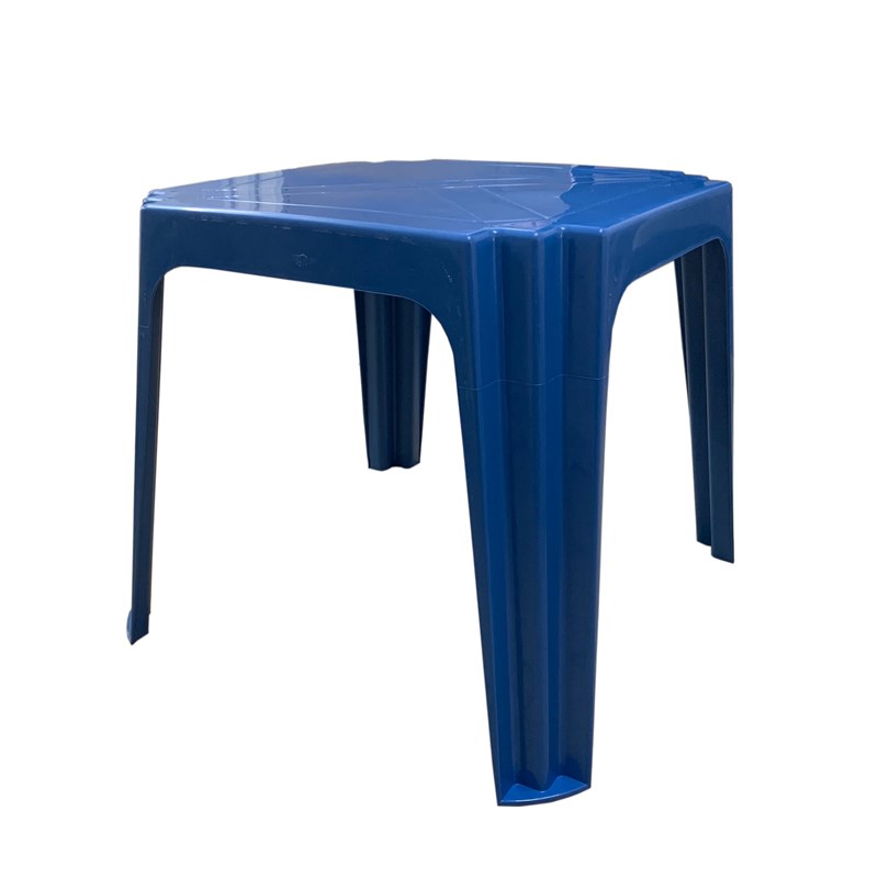 Mesa Infantil Deluxe Azul Forte Plástico