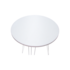 Mesa Lateral Tripé Alta Preto e Branco DiCarlo