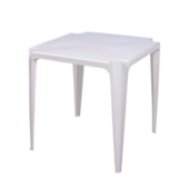 Mesa Plástica Branca Mor Mesa Plástica Branca Mor