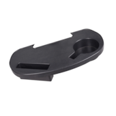 Mesa Portátil para Cadeira de Praia 31x31cm Preto Casa Ok Mesa Portátil para Cadeira de Praia 31x31cm Preto Casa Ok