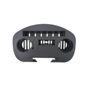 Mesa Portátil para Cadeira de Praia 38,5x24cm Preto Casa Ok