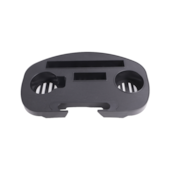 Mesa Portátil para Cadeira de Praia 38,5x24cm Preto Casa Ok