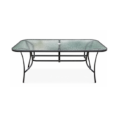 Mesa Retangular Cinza PTUH2508-029 Casa Ok