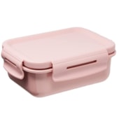 Mini Marmita Hermética Rosa Fosco Martiplast