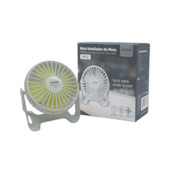 Mini Ventilador Portátil com 3 Velocidades Made Basics Mini Ventilador Portátil com 3 Velocidades Made Basics