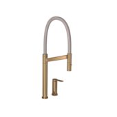Misturador Monocomando de Mesa para Cozinha Colore Red Gold e Fendi Deca Misturador Monocomando de Mesa para Cozinha Colore Red Gold e Fendi Deca