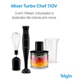 Mixer Turbo Chef 200W 220V Elgin