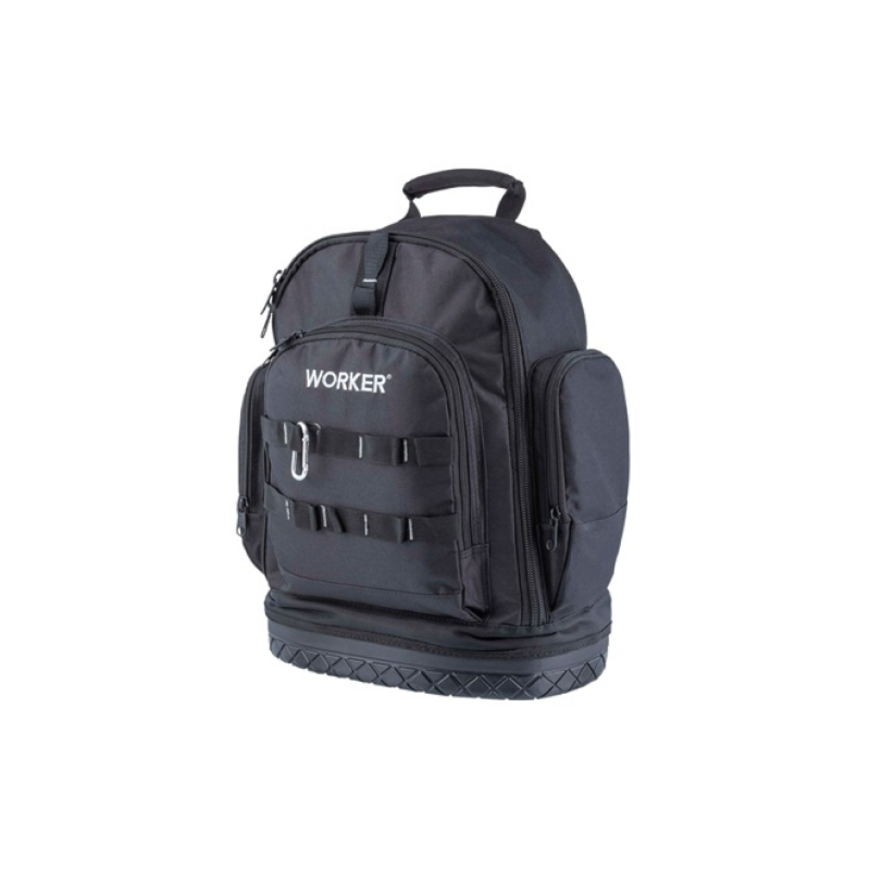 Mochila para Ferramentas com Base Emborrachada 14 Polegadas Preto Worker 