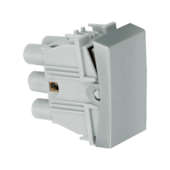 Módulo Intermediário Paralelo 10A Alumínio Fosco 30/35 Simon