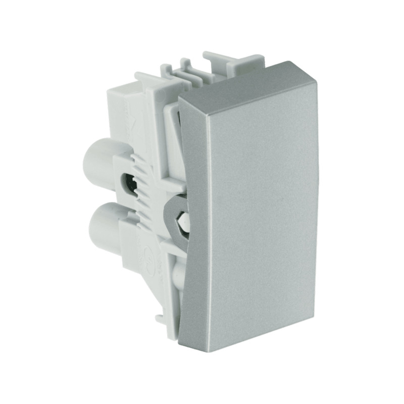 Módulo Pulsador de Campainha Sem Simbolo 10A Alumínio Fosco 30/35 Simon