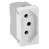 Modulo Tomada 10a 2p+T Br 30/35 Simon Modulo Tomada 10a 2p+T Br 30/35 Simon